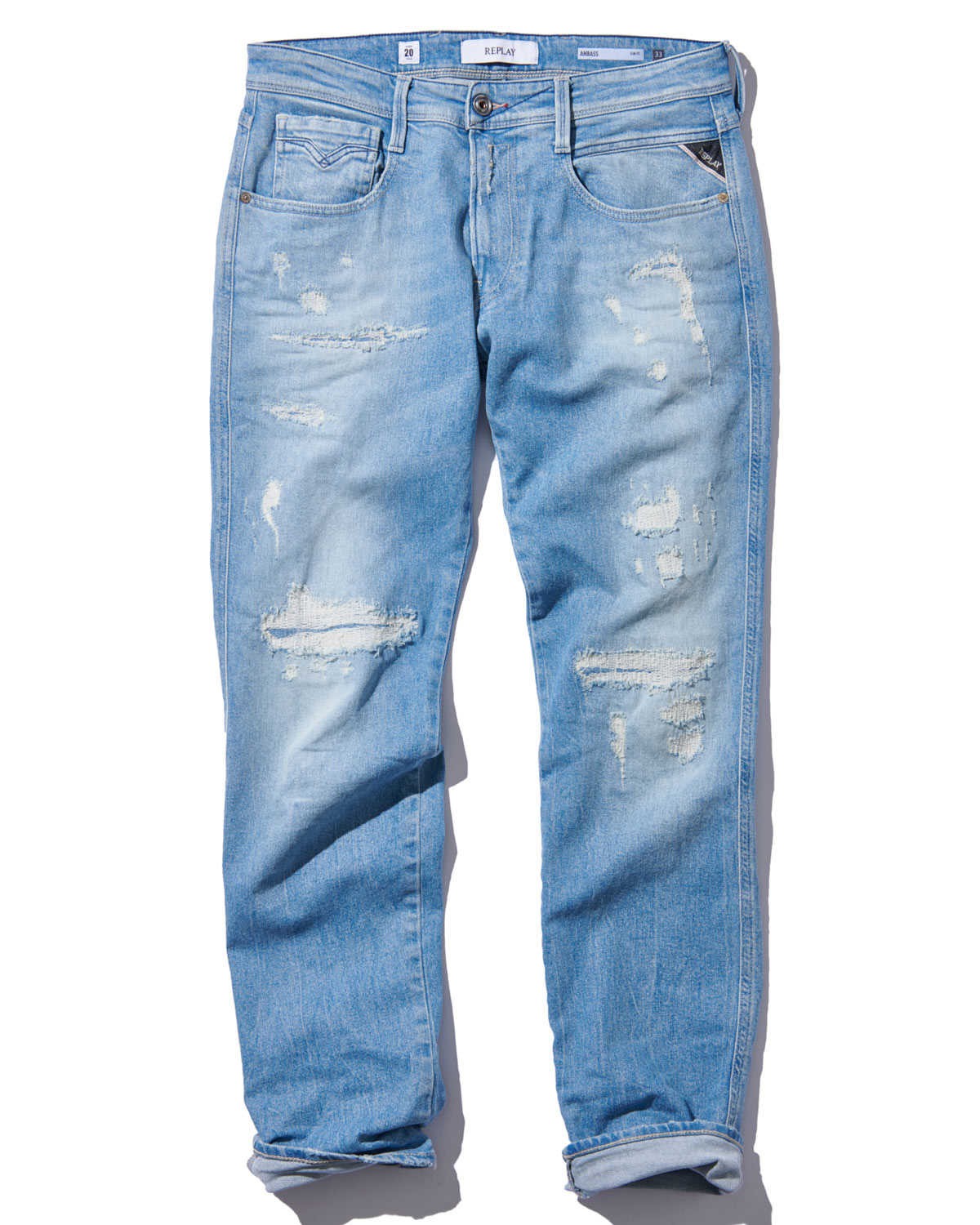 き*り様 Safari掲載 レイン Reign リペア ペイント 加工デニム ジ 本田圭祐選手、ベッカムも愛用のSafari掲載ダメージデニム REIGN