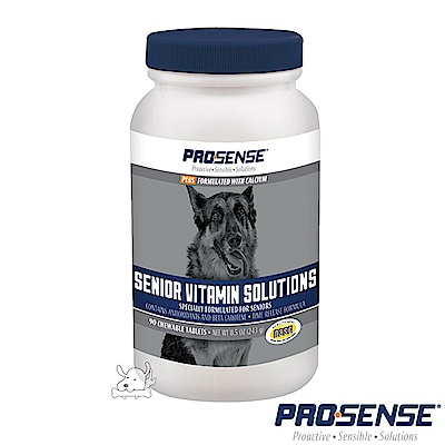 8in1 PRO SENSE 長效型 高齡犬綜合維他命 90碇