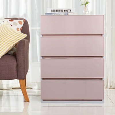 運用色彩打造屬於你的清新風格 多層收納櫃，整理更方便 貼心安全牆壁固定帶設計 抽屜防掉落卡扣，抽屜不易脫落 另有多種款示，可選購搭配