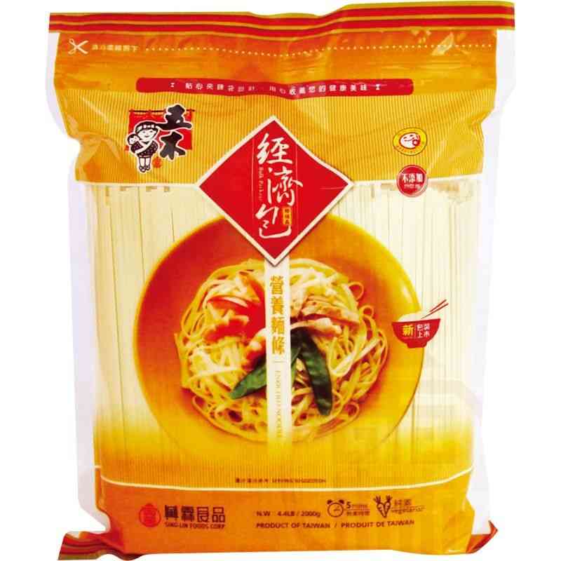 使用高級粉心麵粉製作而成 產品不添加防腐劑 快煮5分鐘即可食用 絕對的好麵條，讚不絕口的好風味 ※ 製造日期與有效期限，商品成分與適用注意事項皆標示於包裝或產品中※ 本產品網頁因拍攝關係，圖檔略有差異