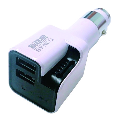 SYNCO XG007 智能雙USB3.4A負離子清淨機