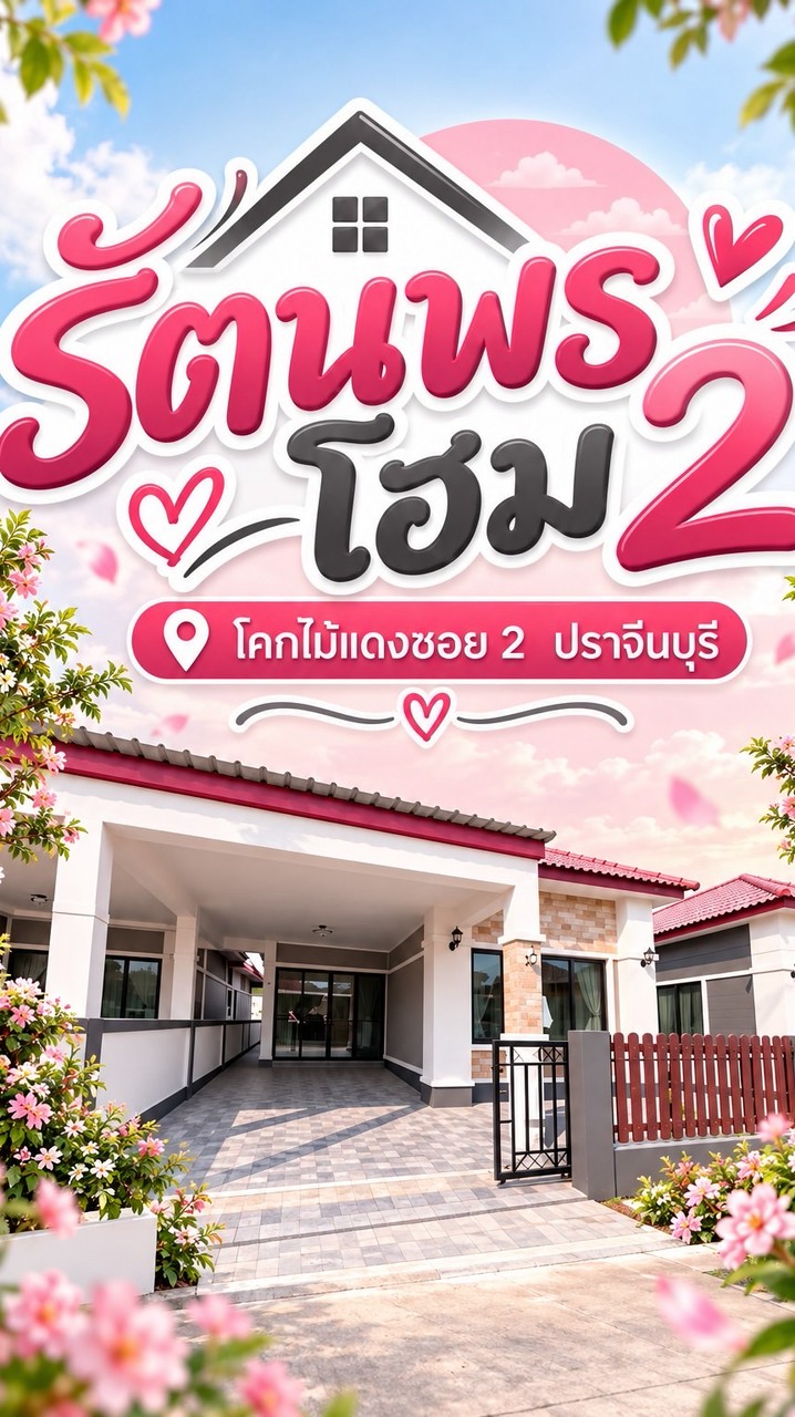 รัตนาพรโฮม2 โคกไม้แดงซอย2