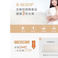 提升睡眠品質（乳膠枕）