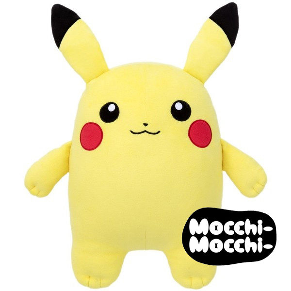 皮卡丘 胖胖娃娃 玩偶 超舒服觸感 Mocchi-Mocchi 日本正品 寶可夢 該該貝比日本精品 ☆