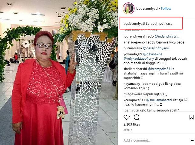 10 Caption Lucu Hanyalah Seorang Netizen Bude Sumiyati