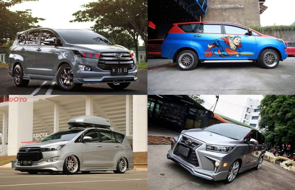 Deretan Modifikasi Innova Reborn