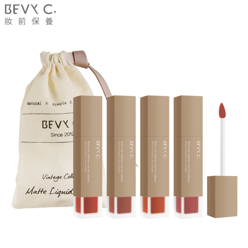 ＃有害重金屬零檢出＃敏弱肌膚／孕婦都能安心擦＃添加高端保養精華同時呵護唇瓣＃乳霜設計猶如敷上隱形唇膜＃隨角度變化的微晶纖維修飾零唇紋✨BEVY C.全球首創『妝前保養』品牌✨20年專業影視團隊經驗，奠