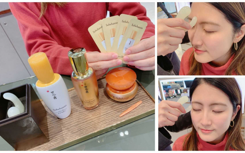 這些高檔臉部療程平常在櫃上可得繳交預約金才能做得到，現在完全免錢！（圖／吳雅鈴攝影）