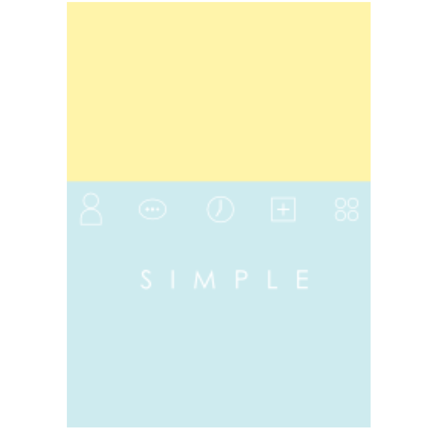 SIMPLE(yellow blue)b