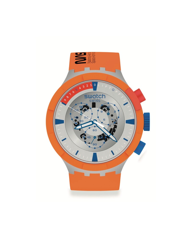 Swatch X NASA BIG BOLD系列LAUNCH橘色風暴，NT5,350