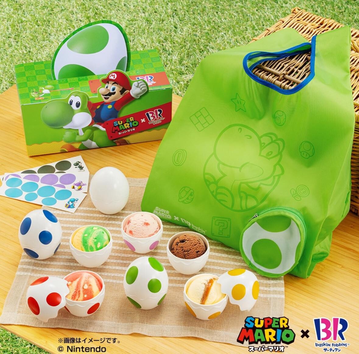 台灣開賣！「31冰淇淋 x 超級瑪利歐」聯名可愛登場，超級蘑菇、1UP蘑菇化身新口味必吃