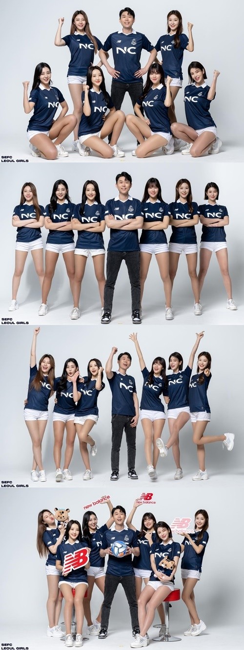 日本人所属の韓国kリーグ2部クラブ 22シーズンを共に戦うチアリーダー陣の最新shot公開 Photo スポーツソウル日本版