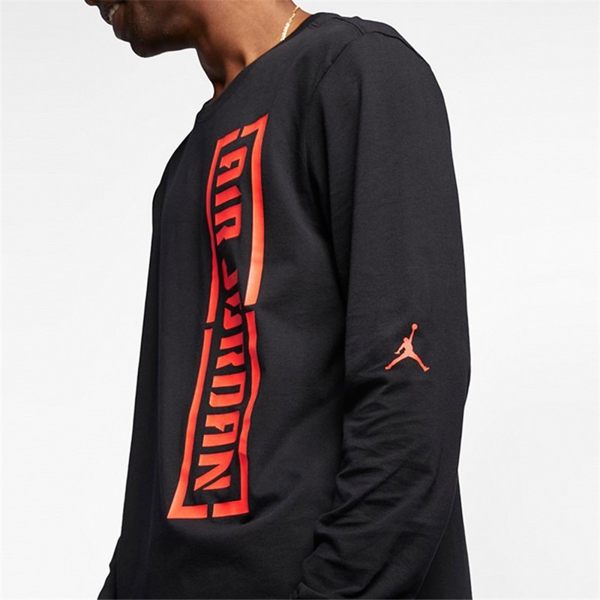 【折後$1099】▶NIKE JORDAN ALL STAR GAME 明星賽薄長T 黑紅 運動休閒 長袖男生 AT9071-010