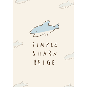 シンプル さめ ベージュ