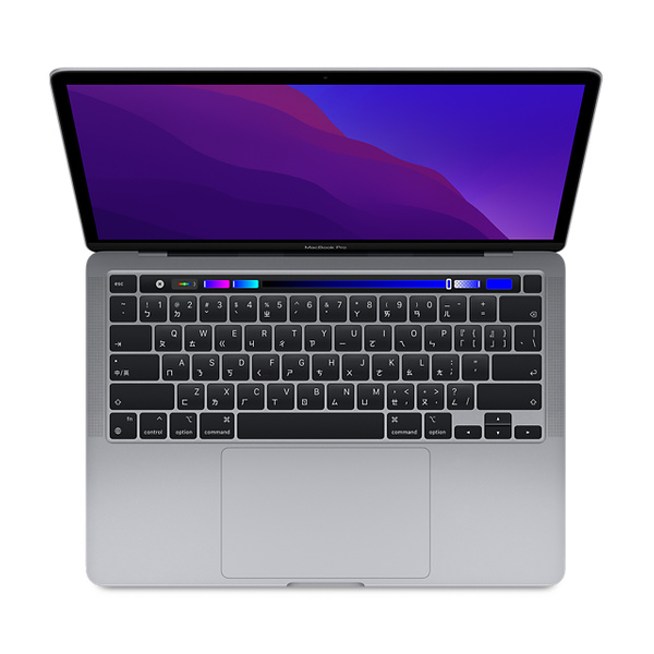 13 吋 MacBook Pro - Apple M1 晶片 - 8 核心 CPU 及 8 核心 GPU - 16GB 記憶體 - 1TB SSD - 太空灰色 - Apple - MJ123TA/A