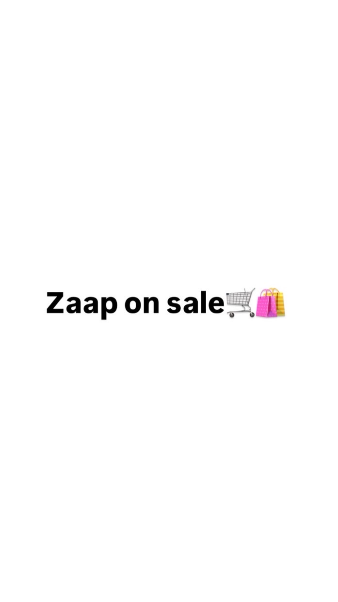 รับหิ้ว zaap on sale