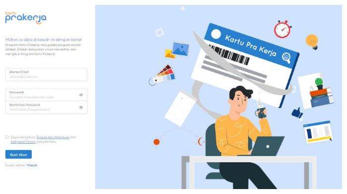 Login Www Prakerja Go Id Ini Syarat Dan Cara Daftar Kartu Prakerja Gelombang 19 Tribunnews Com Line Today