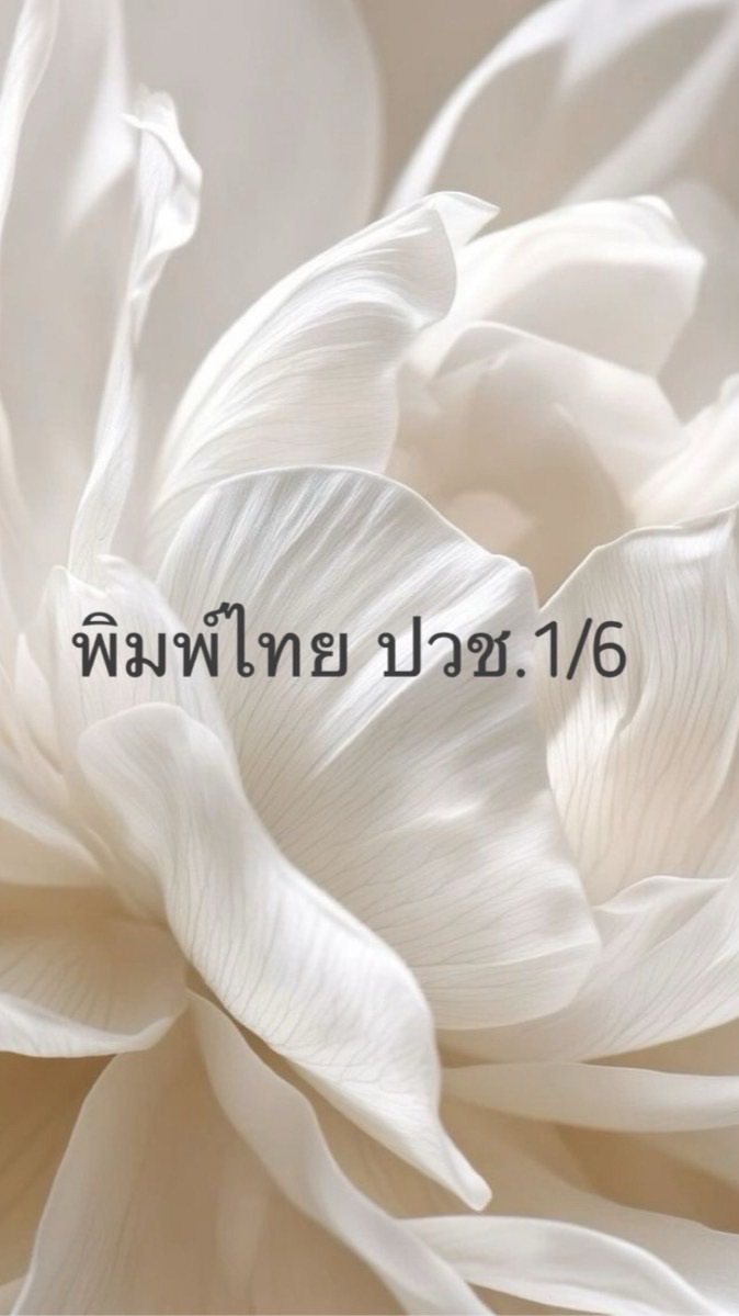 พิมพ์ไทย ปวช.1/6