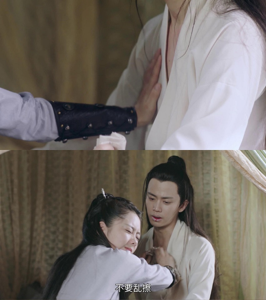 古裝劇中的「吐血美男」