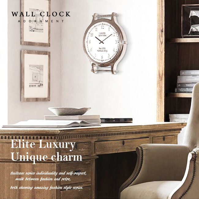 復古工藝衍生出沈穩悠閒的生活品味 【THE KINGS】Flight diary飛行日記復古工業時鐘創造出工業混搭感，也呈現宛如鐘錶造型般充滿風格形象。帶有粗曠原始的細節，更趨近與現代接軌，並保留老派