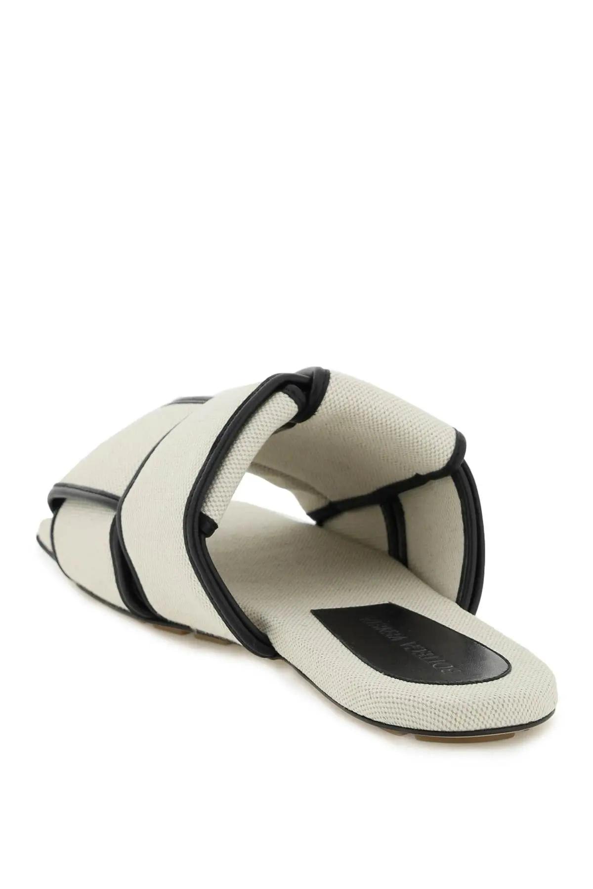 Bottega Veneta flat Patch Slides