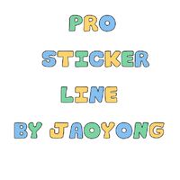 ミ🌷♡ Pro Stickerline By Jaoyong 📄.°୭̥ ⠀