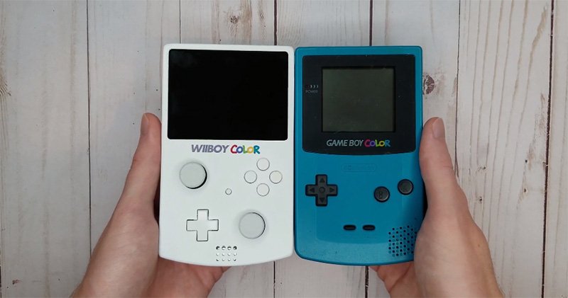 國外玩家老機大改造「WiiBoy Color」， Nintendo Wii 也可以很Game Boy