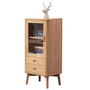 典雅大方 優質橡木 雙抽設計