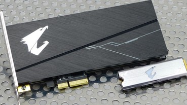 AIC、M.2 你選哪一道？GIGABYTE AORUS RGB NVMe SSD 512GB/1TB 雙形式、雙容量測試