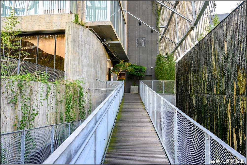 了了的建築使用的大量的竹元素