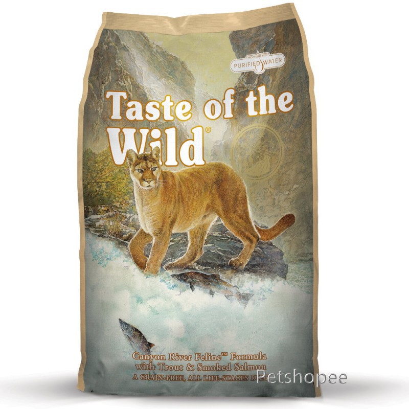 適合全年齡層貓咪使用的無穀類配方，添加豌豆與地瓜為好動貓咪提供易消化的活力來源。使用鱒魚與煙燻鮭魚，提供其他品牌無法比擬的味覺饗宴。為了健康貓咪的需求，增添多種水果及蔬菜，提供天然抗氧化物維持免疫系統