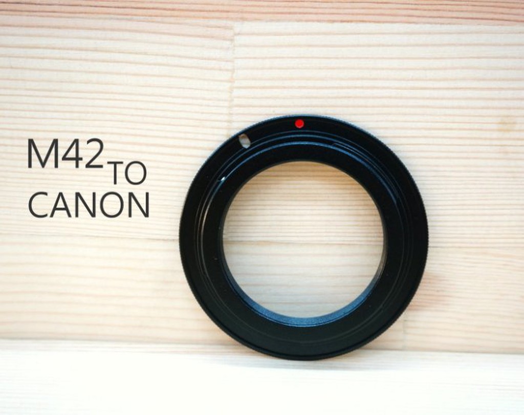 【中壢NOVA-水世界】M42 轉 EOS CANON 轉接環 鏡頭 轉接 金屬接環 M42鏡頭 接 Canon機身使用