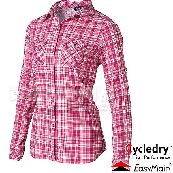 舒爽、排汗、快乾，四季型，隨時可穿 n長袖可捲上乘5分袖 n胸前袋蓋口袋 n不褪色鈕扣