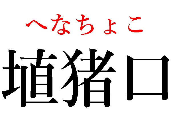 難読漢字 埴猪口 木偶坊 3文字は読める