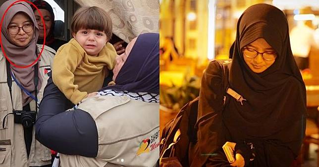 10 Gaya anggun Nabilah, hijaber teman Melly Goeslaw saat di Palestina