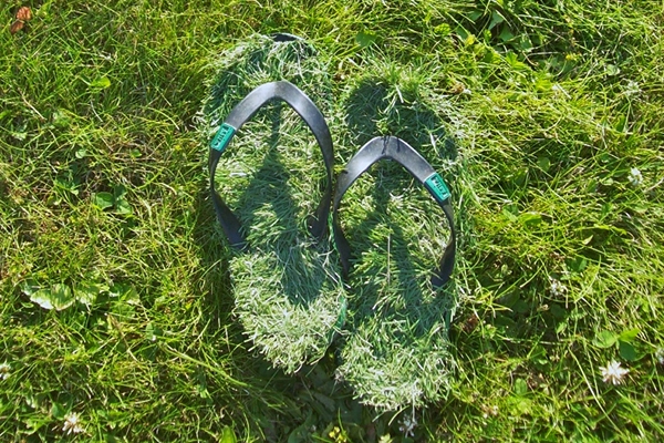 最天然的拖鞋，讓你無時無刻歡樂「踏青」！