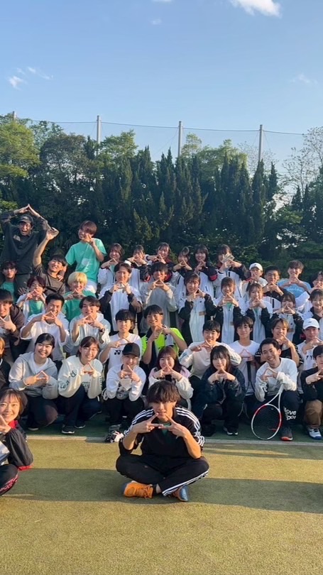 ノート見てね❗️  硬楽会　硬式テニスを楽しむ会　2026‼️