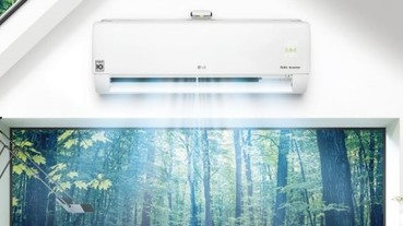 LG 發表豪華冷氣 DUALCOOL 雙迴轉變頻空調，內建空氣淨化功能直接吹出乾淨空氣