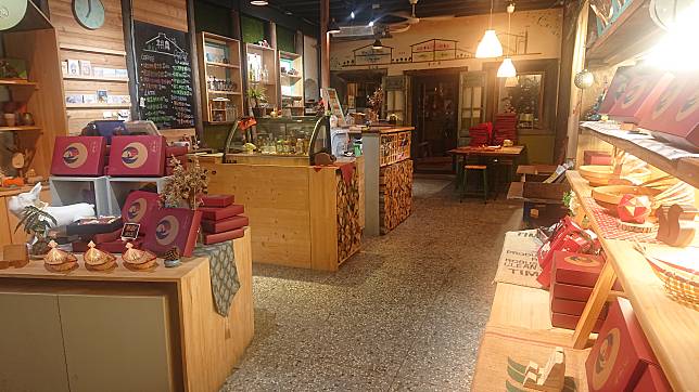 芊月齋餅舖實際場景為大溪的「新南12文創實驗商行」(圖/LINE TV)