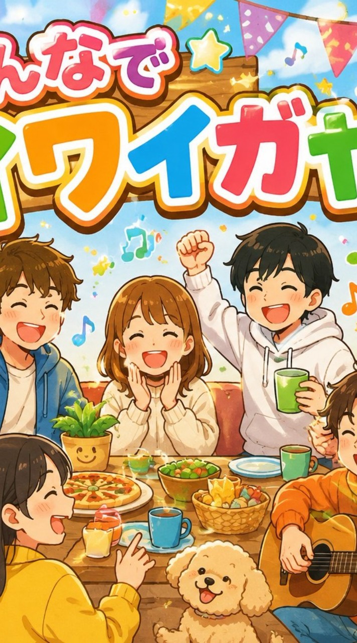 みんなでワイワイガヤガヤライブトーク