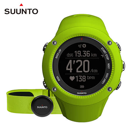 SUUNTO Ambit3 Run HR跑者進階訓練GPS腕錶