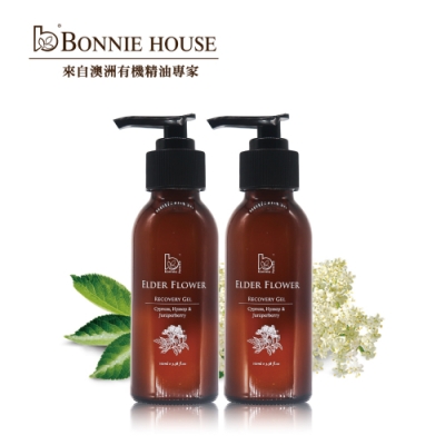 Bonnie House 接骨木復甦按摩凝膠 100ml 2入組