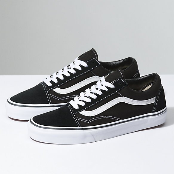 【VANS】Old Skool 基本款 黑 經典款 休閒鞋 男女 專櫃價2380 (palace store)