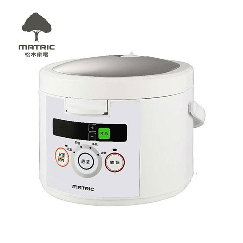 多樣調理設定 特殊保濕微壓閥 適合嬰兒老人專屬烹飪調理鍋 日本松木微電腦厚釜三人份電子鍋 mg-rc0401 六碗飯最適容量滿足現代家庭需求 米飯煮粥蛋糕燉煮多樣調理設定 24小時預約設定精準控制煮飯