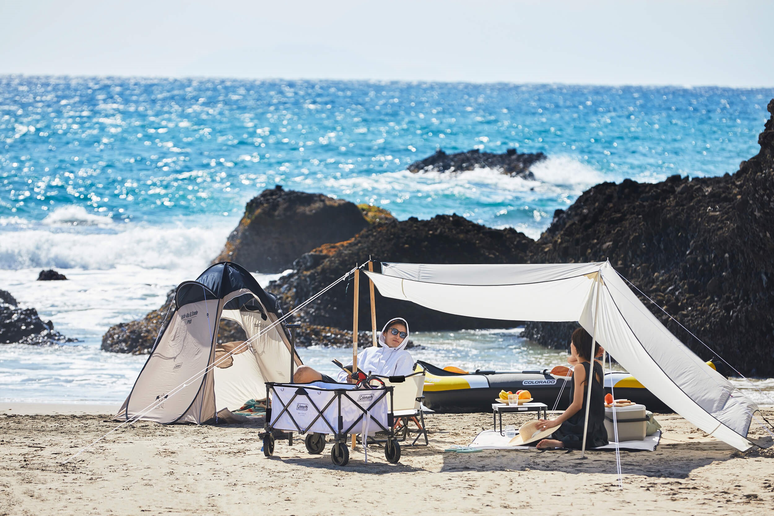 BEAUTY&YOUTH × Coleman 8 度聯名！讓戶外休閒以洗鍊質感新登場