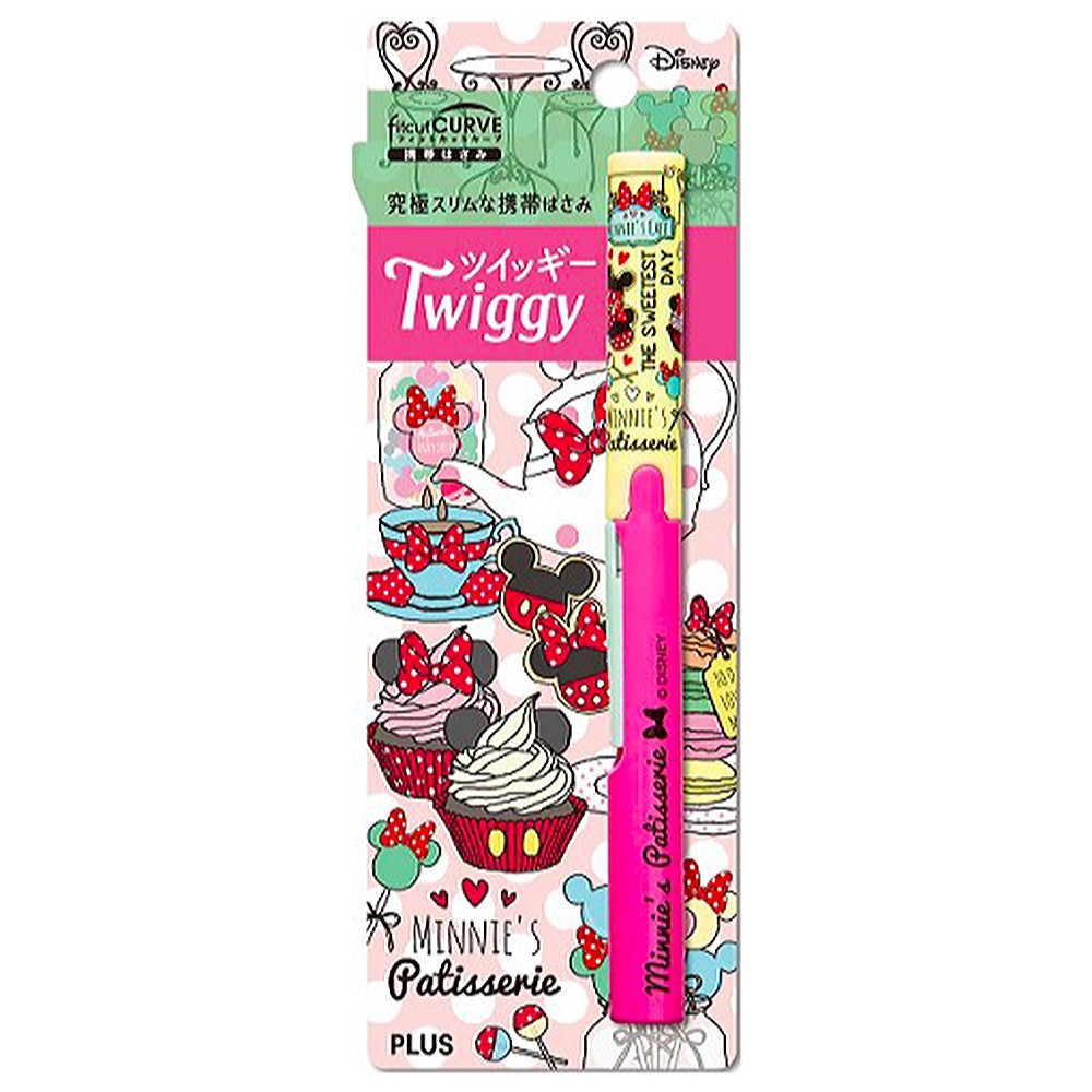 PLUS 普樂士 SC-130P 攜帶式筆型剪刀 米奇 米妮 小熊維尼2【金玉堂文具】