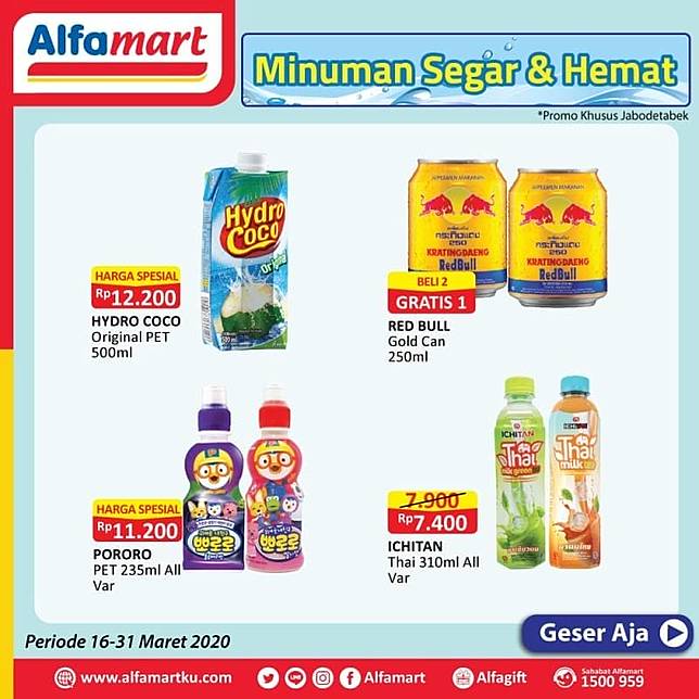 Alfamart Promo Minuman Sehat Dan Hemat Alfamart Line Today