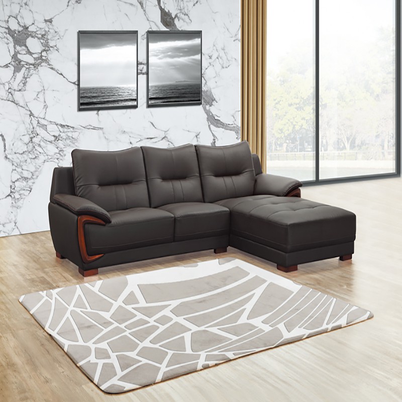 【YC332-1】 伊豆L型沙發(左) W294×D188×H93cm $24,320 【YC332-2】 伊豆L型沙發(右) W294×D188×H93cm $24,320 【商品材質】＊PVC皮革