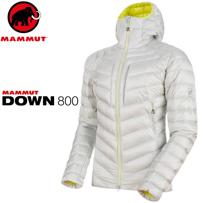 Mammut 長毛象 登山羽絨衣 連帽羽毛外套 Broad Peak IN Hoody 男款 1013-00260 00190 大理石