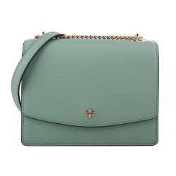 TORY BURCH- 小雙TB 防刮鍊帶斜背包 (湖水綠) mini